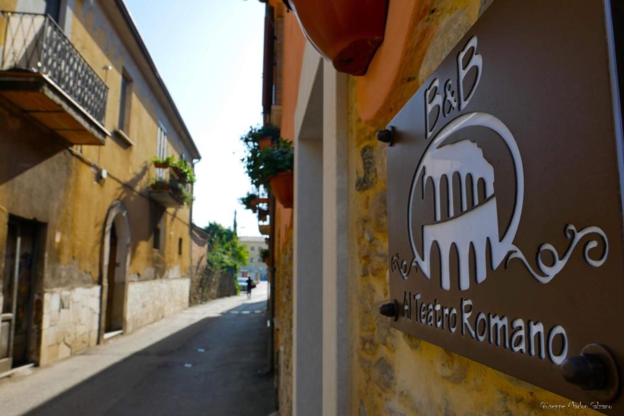 B&B Al Teatro Romano Benevento Exterior foto